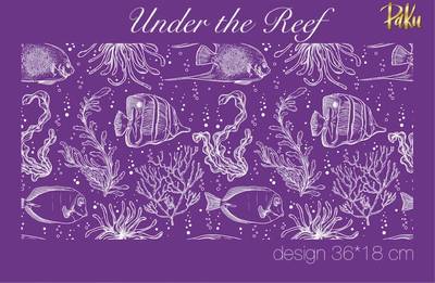 Mesh Stencil; Under the Reef - 1