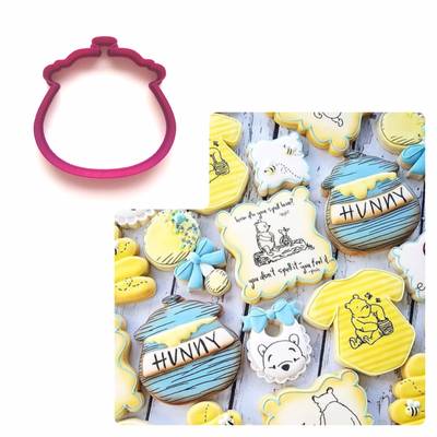 Plastik kalıp Bal Kavanozu; 8*8 cm - 1