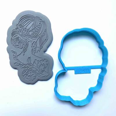 Plastik kalıp BRIDE; 10,0*7,0 cm - 1