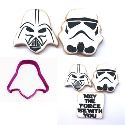 Plastik Kalıp Darth Vader; 8*8 cm