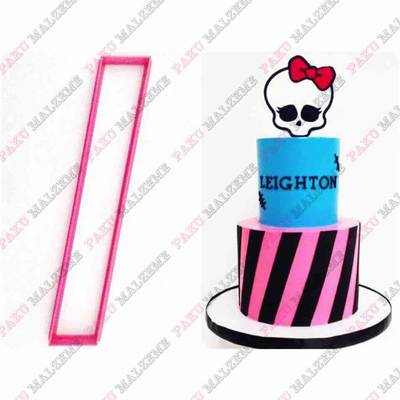 Plastik Kalıp Diagonal Strip; 15*2,5 cm - 1