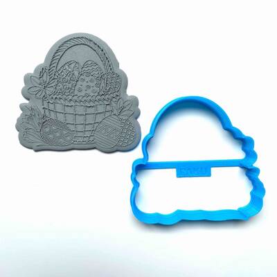 Plastik kalıp EASTER BASKET; 8,0*7,6 cm - 1