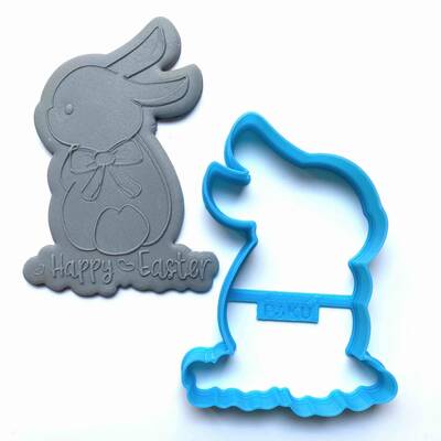 Plastik kalıp EASTER BUNNY-2; 10,0*7,2 cm - 1
