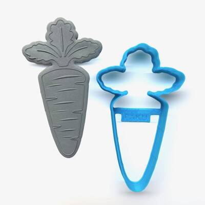 Plastik kalıp EASTER CARROT; 10,6*6,0 cm - 1