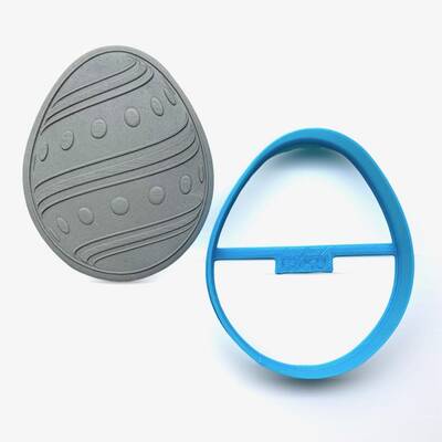 Plastik kalıp EASTER EGG; 9,0*7,4 cm - 1