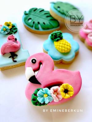 Plastik Kalıp Flamingo-2; 8,5*8,3 cm - 2