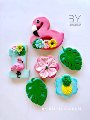 Plastik Kalıp Flamingo-2; 8,5*8,3 cm - 3