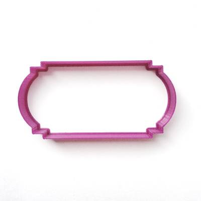 Plastik Kalıp Plaka-197; 11 cm - 1