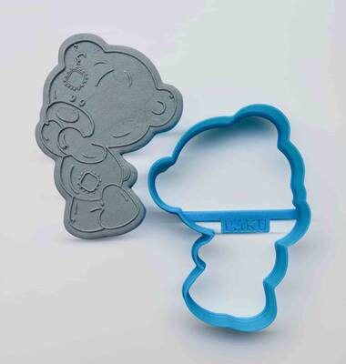 Plastik kalıp SEVİMLİ AYICIK-1 9,5*6,73 cm - 1