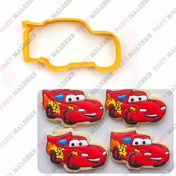 Plastik Kalıp Şimşek McQueen; 9,8*5,4 cm