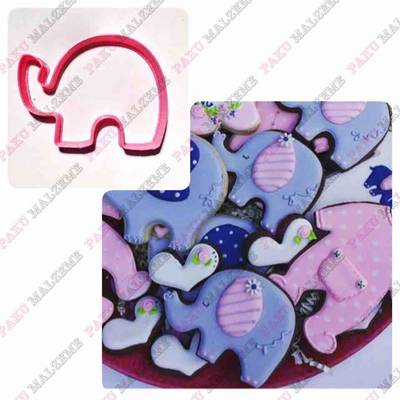 Plastik Kalıp Şirin Fil-M boy; 7*5,3 cm - 1