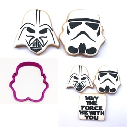 Plastik Kalıp Stormtrooper; 8*7,8 cm