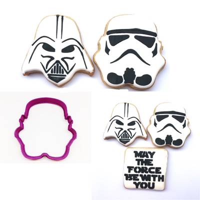 Plastik Kalıp Stormtrooper; 8*7,8 cm - 1