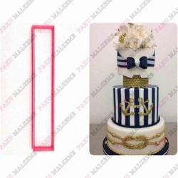 3D-plastic cutter Strip; 15*2,5 cm