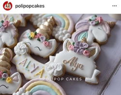 Plastik kalıp Unicorn Frame; 9,7*8,0 cm - 3