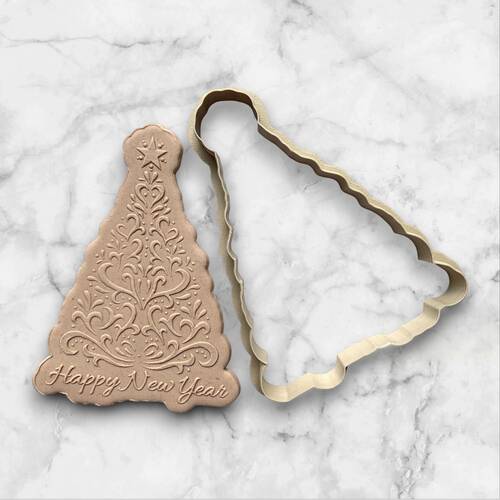 Plastik kesici kalıp ÇAMAĞACI; 91x71 mm - 1