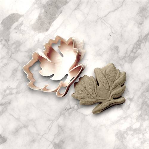 Plastik kesici kalıp MAGNOLIA-1; 49x39 mm - 1