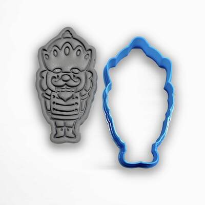 3D-plastic cutter NUTCRACKER-2; 7,0 cm - 1