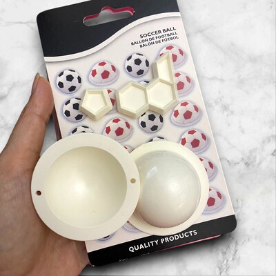 Plastik kopat seti FOOTBALL; 5 cm