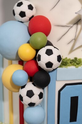 Plastik kopat seti FOOTBALL; 5 cm (1)