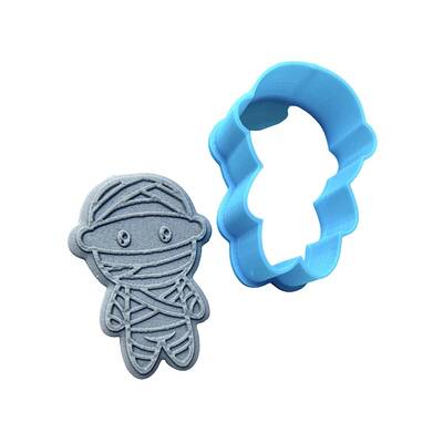Plastik mini kalıp Mummy/Vodoo; 42*30 mm - 1