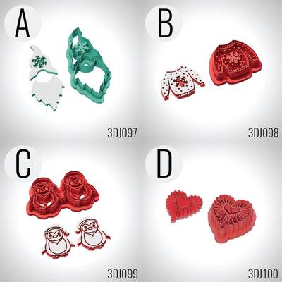Plastik mini kalıp YILBAŞI TEMASI-1 - 1