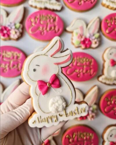 Pop-it stamp kaşe EASTER BUNNY-2; 10,0*8,0 cm - 2
