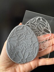Pop-it stamp kaşe EASTER EGG-2; 10,0*8,0 cm