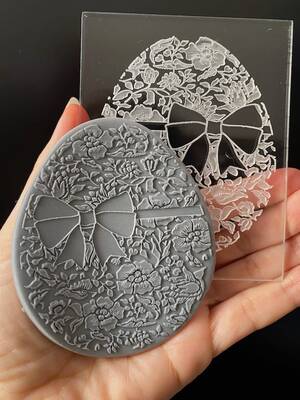 Pop-it stamp kaşe EASTER EGG-3; 10,0*8,0 cm - 1