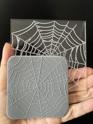 Pop-it stamp kaşe HALLOWEEN WEB; 10,0*10,0 cm