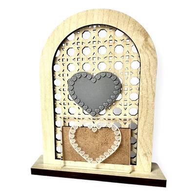Pop-it stamp kaşe Hearts in Heart; 5,0*4,0 cm - 1