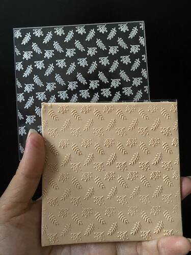 Pop-it stamp kaşe HOLIDAY BACKGROUD; 10x10 cm - 1
