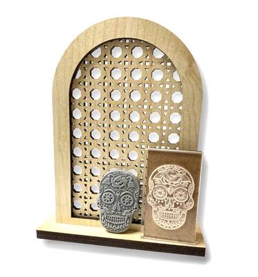 Pop-it stamp kaşe Skull; 5,0*3,0 cm - 1