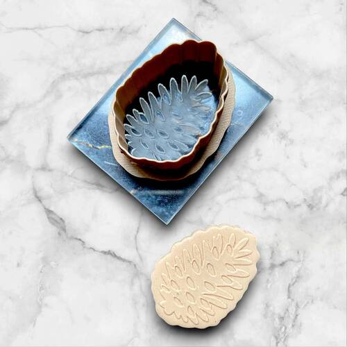 Pop-it stamp kaşe ve kesici seti PINE CONE; 5x4 cm - 1