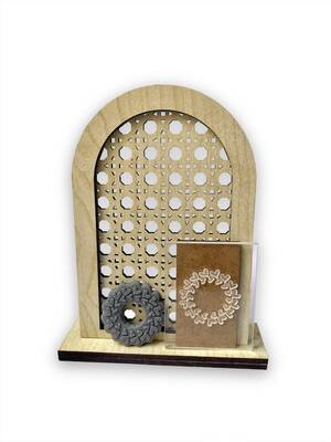 Pop-it stamp mini kaşe Heart Wreath; 5x4 cm - 1