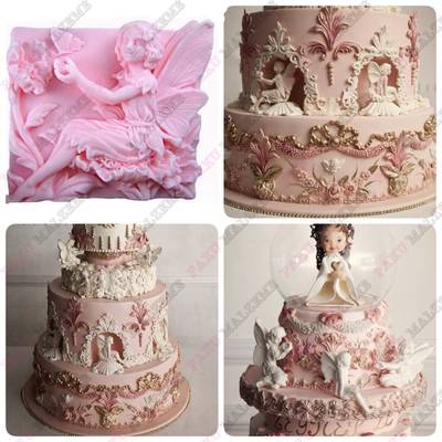 Silikon Dreamy Angels-7; 6,6*5,7 cm - 1