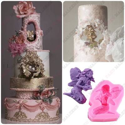 Silikon Dreamy Angels-8; 6,5*5,5 cm - 2