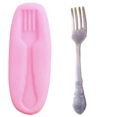Silikon kalıp Alice Cutlery; 6 cm - 1