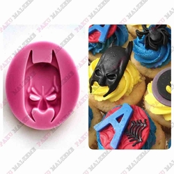 Silikon kalıp Batman; 6*3 cm