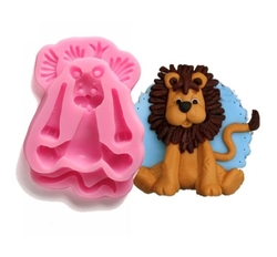 Silikon kalıp Bebek Aslan; 10*7,2 CM