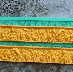 Silikon kalıp Bordür-70; 15*5 cm