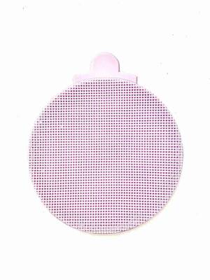Silikon kalıp Burlap keten doku; 12,7 cm - 1