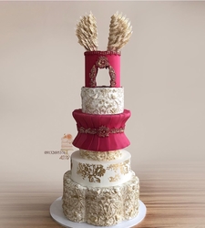 Silikon kalıp Büyük Kuşlu Rölyef; 19,5*19,5 cm - 8