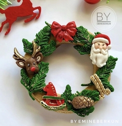 Silikon kalıp Christmas Elements; 13,2*11 cm - 2