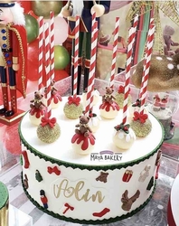 Silikon kalıp Christmas Elements; 13,2*11 cm - 3