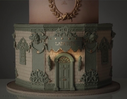 Silikon kalıp Classy Kapı; motif 11,7*7,0 cm - 4