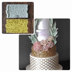 Silikon kalıp Confetti pul doku; 14,5*10 cm