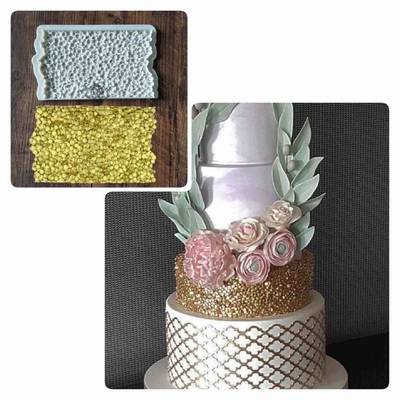 Silikon kalıp Confetti pul doku; 14,5*10 cm - 1