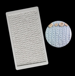 Silikon kalıp Crochet Örgü; 18,6*10,6 cm