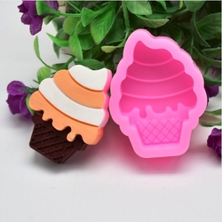 Silikon kalıp Cupcake; 5,2*4,3 cm